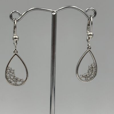 Kolczyki na uszku srebro