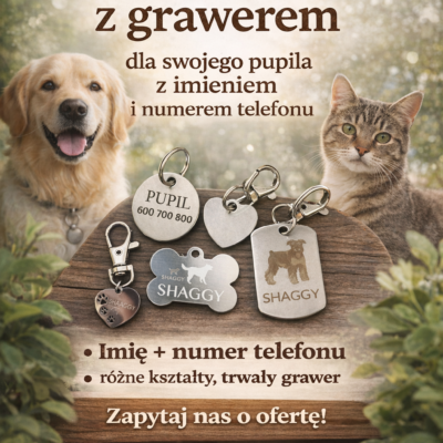 Imiennik dla psa z grawerem